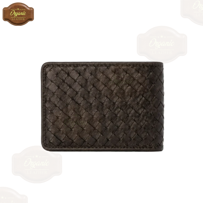 Handmade Woven Heritage Leather Wallet | Genuine Leather Bifold  Wallet for Men | Slim Vintage Style RFID Blocking OEM Wholesale